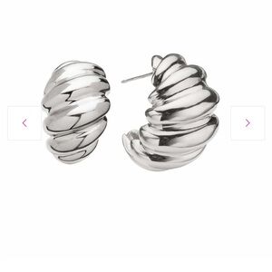 Jennifer Zeuner Perla 1" Earrings - sterling silver